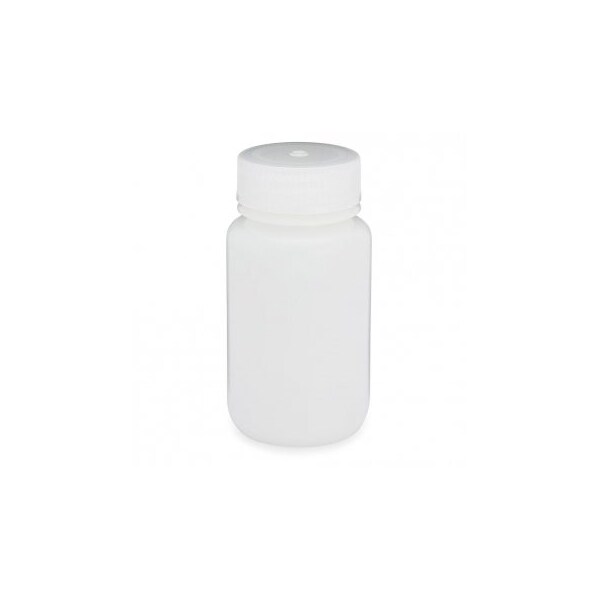 Globe Scientific Diamond RealSeal Bottles, HDPE, Wide Mouth, 125 ml, 12/pk, 12PK 219912 - main